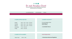 Desktop Screenshot of dr-graml.de